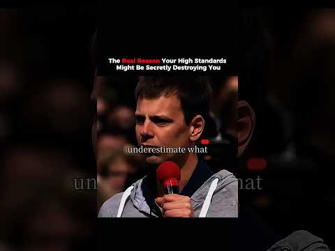 Thumbnail for The real reason your high standards might be Secretly Destroying you😲 #tonyrobbins #motivation by Robbins Dominance