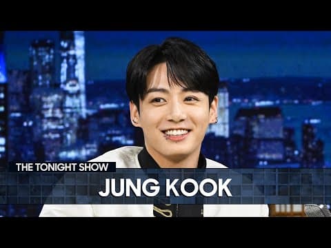 Thumbnail for BTS' Jung Kook Talks New Single Going Platinum and Teaches Jimmy His "Standing Next to You" Dance by The Tonight Show Starring Jimmy Fallon