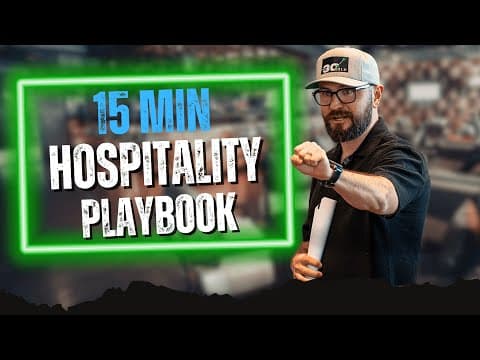 Thumbnail for Skip 10 years of Hospitality Training Mistakes in 15 minutes… by Preston Lee | Thirty Percent