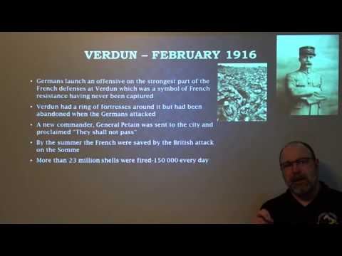 Thumbnail for World War 1  Part 2 - Lecture by Eric Tolman by Eric Tolman's History Lecture Series