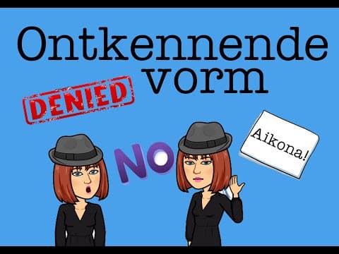Thumbnail for Ontkennede vorm (The negative form) | Ontkenning | Afrikaans FAL by Bad Teacher