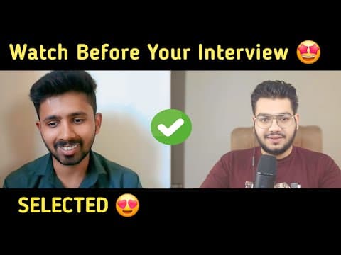 Thumbnail for Java Spring Boot 2 Yrs Interview Experience by GenZ Career