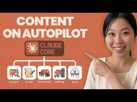 Thumbnail for How I Automate 90% of My Social Media Content with Claude Code by Sandy Lee AI