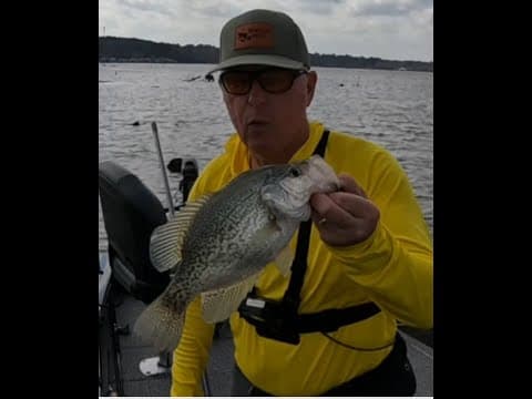 Thumbnail for Sniping Eaters in 30mph Wind Gusts   Ross Barnett Crappie by Pawpaw Pete Fishing