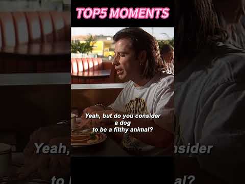 Thumbnail for "The most natural, hilarious talk in Pulp Fiction. Just two friends shooting the breeze." by Felix