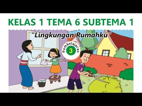 Thumbnail for Video Pembelajaran Tematik Kelas 1 Tema 6 Subtema 1 Pembelajaran 3 by Guru Mandiri