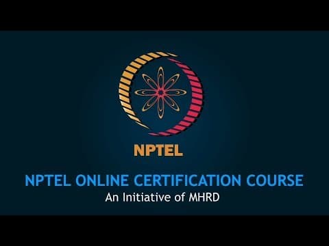 Thumbnail for Lec 1: Introduction to Abrasive Machining and Finishing Process by NPTEL IIT Guwahati