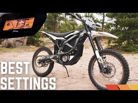 Thumbnail for How To Tune Your Surron Ultra Bee | Best Menu Settings by Electric Cycle Rider