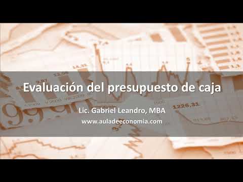 Thumbnail for Evaluación del presupuesto de efectivo by AulaDeEconomia