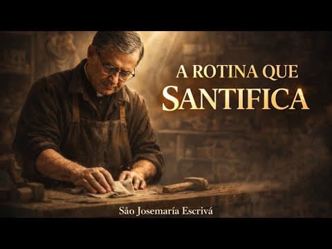 Thumbnail for A ROTINA QUE SANTIFICA by Canal São Josemaría Escrivá