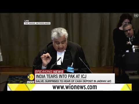 Thumbnail for Kulbhushan Jadhav case: India counters Pakistan's arguments in second round by WION