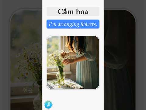 Thumbnail for Cắm Hoa, trong tiếng Anh nói thế nào? | How to Say "Cắm Hoa" in English? 💐 #hoctienganh by Dung's Journey
