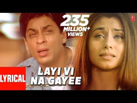 Thumbnail for Lyrical Video: Layi Vi Na Gayee | Chalte Chalte | Sukhwinder Singh | Shah Rukh Khan, Rani Mukherjee by T-Series Bollywood Classics