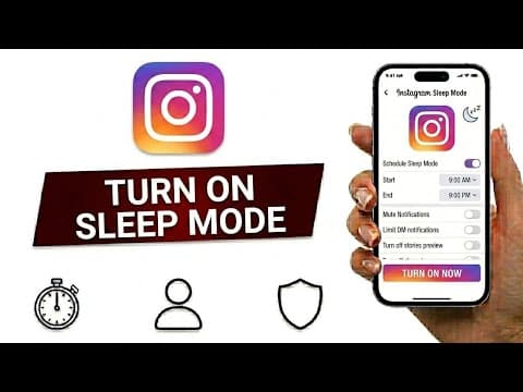 Thumbnail for How To Set Sleep Mode on Instagram by SpaceApp