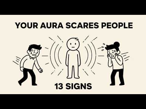 Thumbnail for 13 Signs Your Aura Scares People Without You Knowing by Think Vector