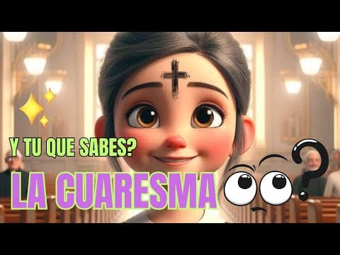 Thumbnail for QUE ES LA CUARESMA? EXPLICACION PARA NIÑOS #catecismo #cuaresma #explicaciónparaniñosylafamilia by Catholic Kids