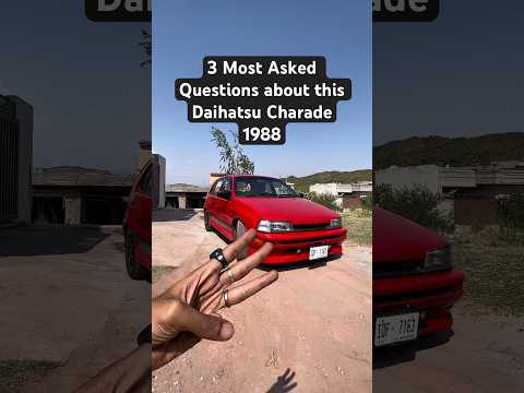 Thumbnail for 3 Common Questions about the upgrades on this 1988 Daihatsu Charade #carbuild #carmodification by BMQ Rides