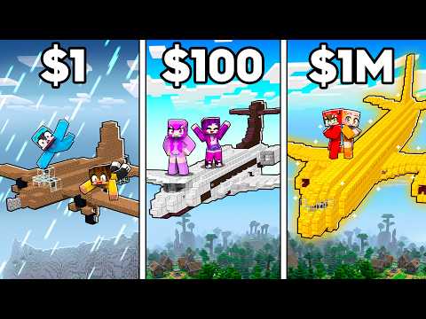 Thumbnail for Evolución de AVIÓN de POBRE a AVIÓN de MILLONARIO en Minecraft by Nacho