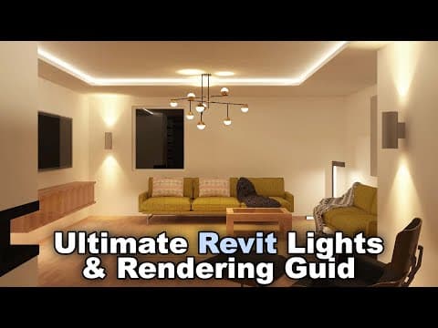 Thumbnail for Interior Lighting in Revit Tutorial by Balkan Architect