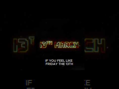 Thumbnail for If you feel like Friday the 13th is happening to often... by Secret Zone