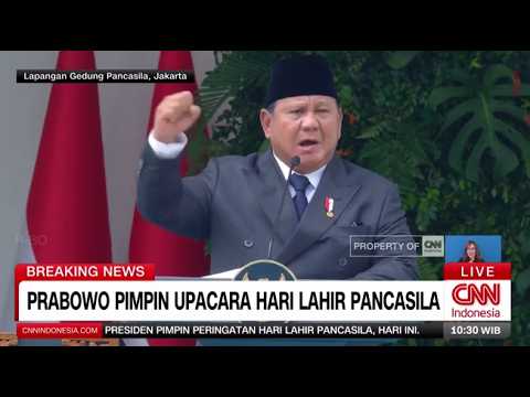 Thumbnail for FULL Pidato Prabowo di Upacara Hari Lahir Pancasila by CNN Indonesia