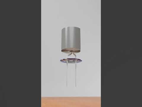 Thumbnail for capacitors|3d animation #shorts #capacitor by The science works