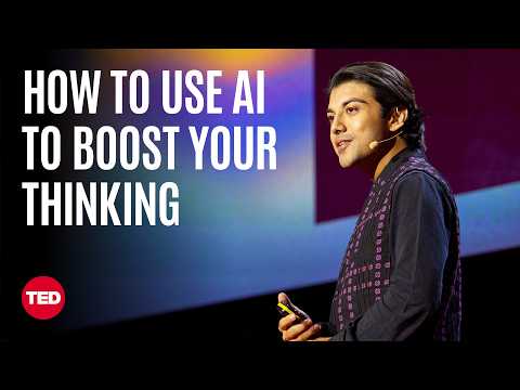 Thumbnail for How to Stop AI from Killing Your Critical Thinking | Advait Sarkar | TED by TED