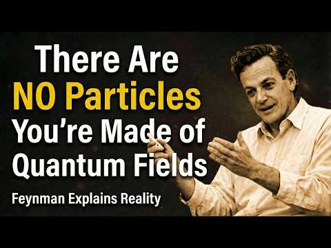 Thumbnail for There Are NO Particles (You're Made of Quantum Fields, Not Things) | Feynman Explains Reality by The Physics Paradox
