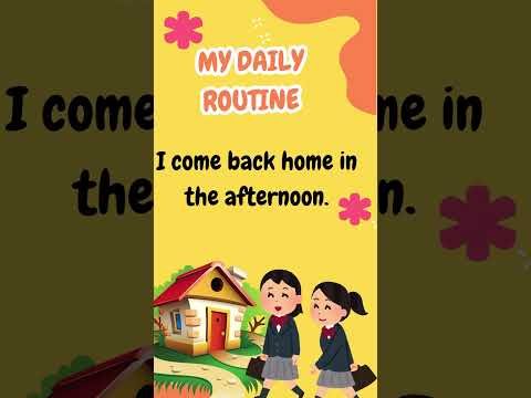 Thumbnail for My Daily Routine – Easy English Paragraph for Kids | English for kids - Kidz Wonder Playhouse by Kidz Wonder Playhouse
