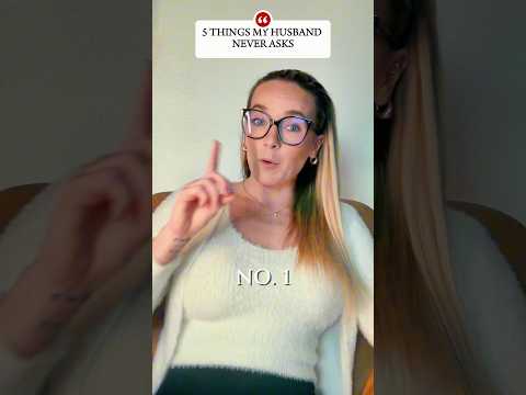Thumbnail for 5 things my husband never has to ask me ๐ by Flourish with Laurin