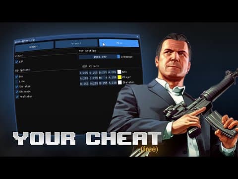 Thumbnail for how to make your own fivem cheat by cheat paster