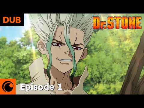 Thumbnail for Dr. STONE Episode 1 English Dub | Stone World by Crunchyroll