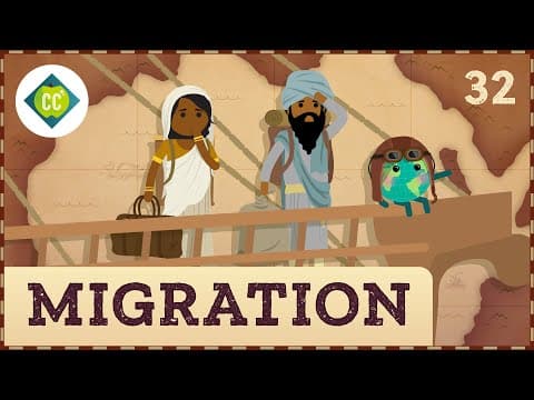 Thumbnail for Where and Why Do People Move? Crash Course Geography #32 by CrashCourse