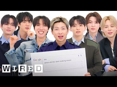 Thumbnail for BTS (ы░йэГДьЖМыЕДыЛи) Answer The Web's Most Searched Questions | WIRED by WIRED