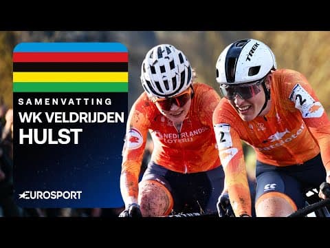 Thumbnail for BRAND, PIETERSE en ALVARADO vechten om WERELDTITEL | WK Veldrijden Hulst | Samenvatting Vrouwen by Eurosport Nederland