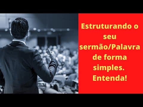Thumbnail for ✝️Estruturando o seu sermão de forma simples. Entenda! by Fé em Foco