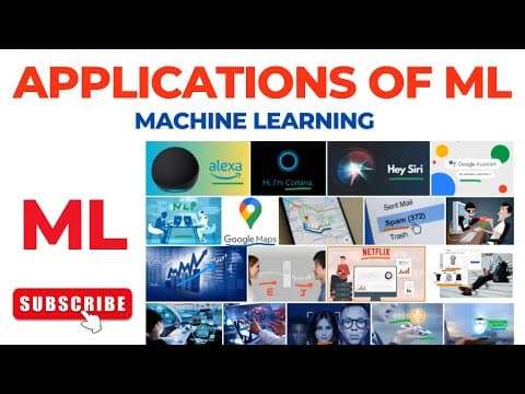 Thumbnail for Top 10 Applications of Machine Learning | ML Applications and Examples | Machine Learning by Ankit Verma