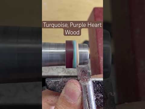 Thumbnail for Handcrafted wood ring with turquoise #jewelry #handmadeinusa #bestring #handmade #ring by My Roots Jewelry