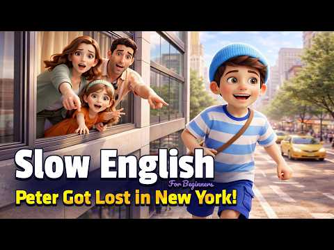 Thumbnail for A Family's Worst Day in New York | Easy English Listening Story (A2 Level) by Emma Daily English
