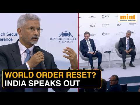 Thumbnail for Jaishankar At Munich Conference 2026: India On Multipolar World, Quad Unity & Global Order Shift by Mint