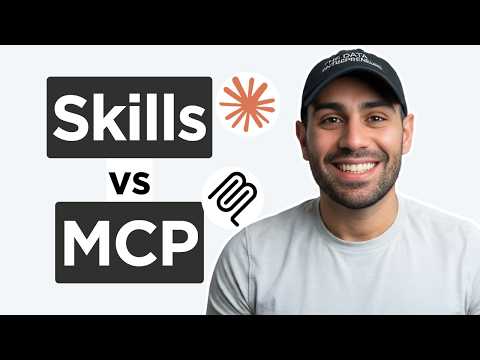 Thumbnail for Agent Skills vs MCP: What’s the difference? by Shaw Talebi