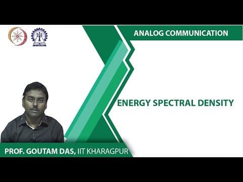 Thumbnail for Lecture 12: Energy Spectral Density by Analog Communication