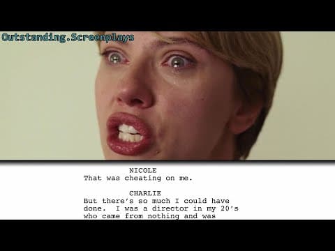 Thumbnail for Marriage Story - Argument Scene + Screenplay Download | Script to Screen | Screenplayed by Outstanding Screenplays