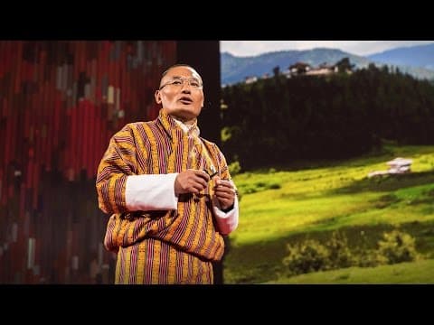 Thumbnail for This country isn't just carbon neutral — it's carbon negative | Tshering Tobgay by TED