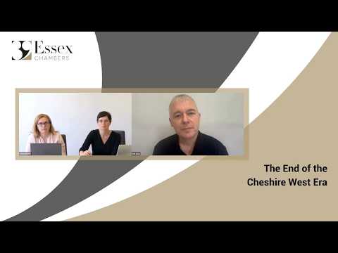 Thumbnail for The End of the Cheshire West Era | Webinar by 39 Essex Chambers