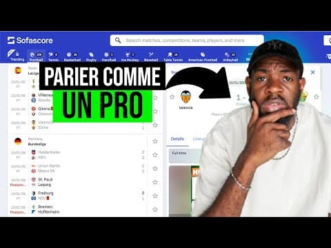 Thumbnail for J'ai validé mon pari avec CERTITUDE en suivant cette analyse (et tu peux faire pareil). by Paris Sportifs Academy