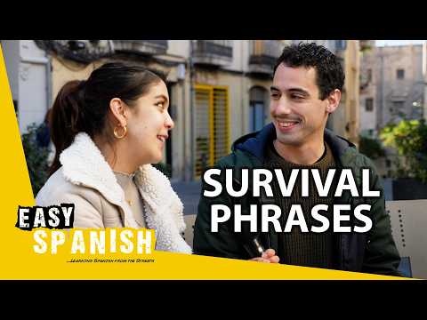Thumbnail for 50 Phrases to Survive Your First Spanish Conversation | Super Easy Spanish 138 by Easy Spanish
