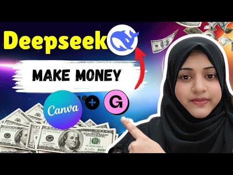 Thumbnail for Deepseek R1 to make money online |How to Use Deepseek To make money online | Ai earn money by Amira's Mentor