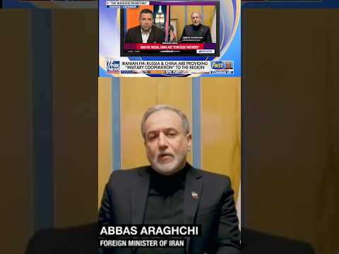 Thumbnail for Iranian FM says Russia, China helping in region 'militarily' #shorts #foxnews #world #iran #news by Fox News