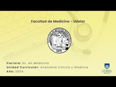 Thumbnail for Práctico 1: base del cráneo by Facultad de Medicina de Uruguay - Udelar